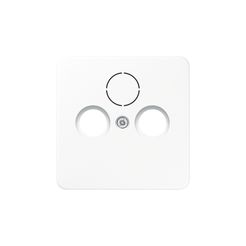 Centrālplate TV+SAT+FM "Balts" CD