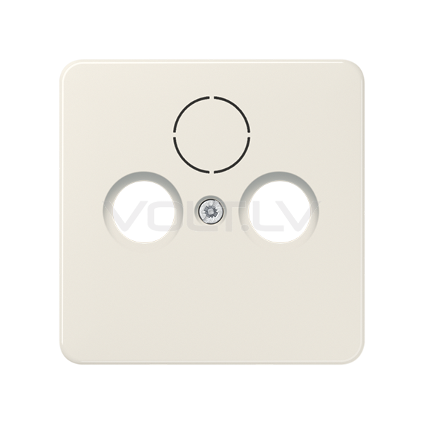 Centrālplate TV+SAT+FM "Bēšs" CD