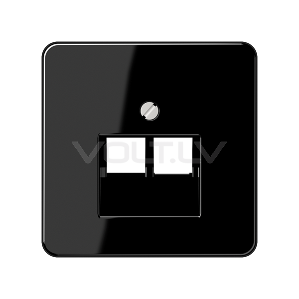 Centrālplate 1+1 Data "Melns" CD