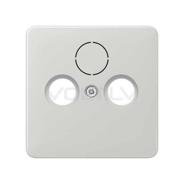 Centrālplate TV+SAT+FM "Pelēks" CD