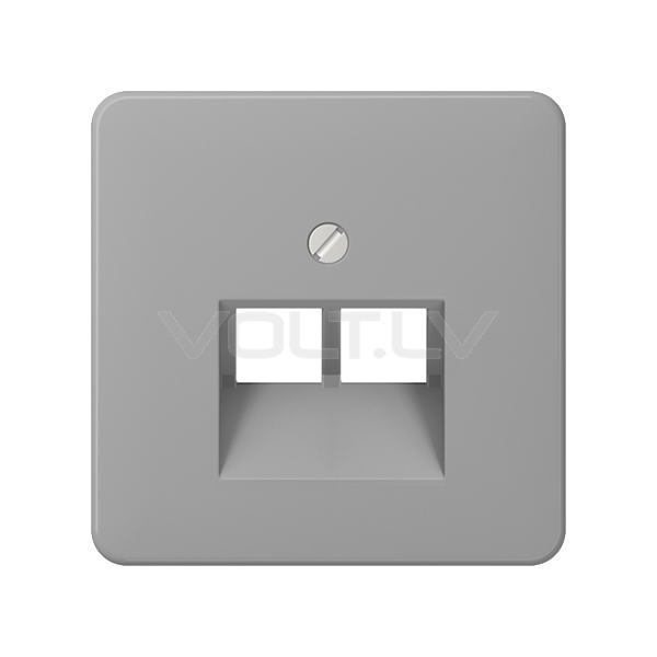 Centrālplate 1+1 Data "Tumši pelēks" CD