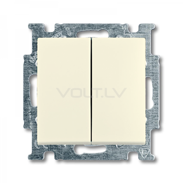 Parslēdzis 1+1 "Bēšs" Basic 55