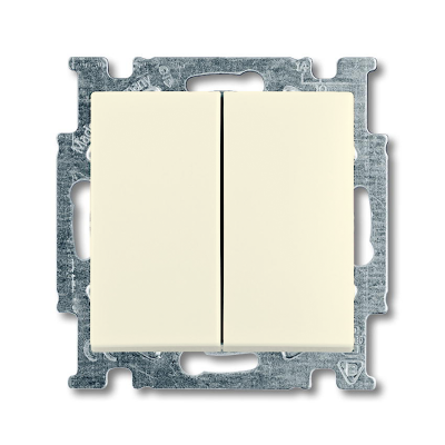 Slēdzis 1+1 "Bēšs" Basic 55