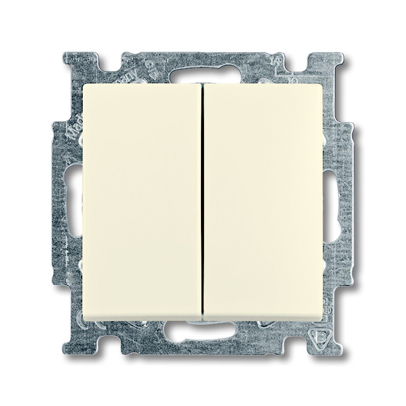 Slēdzis 1+1 "Bēšs" Basic 55