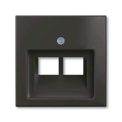 Centrālplate 1+1 Data "Château - Melns" Basic 55