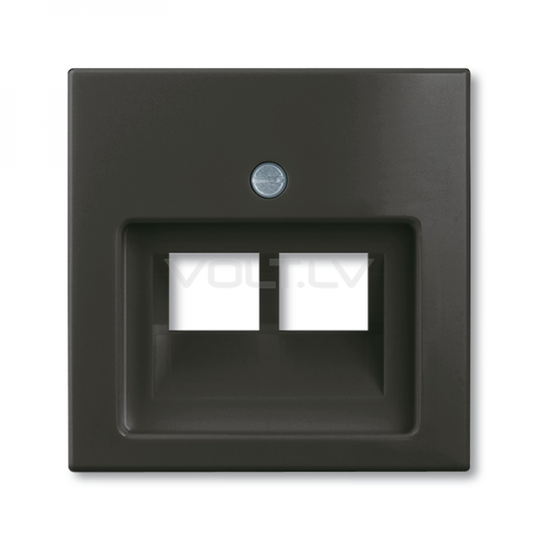 Centrālplate 1+1 Data "Château - Melns" Basic 55