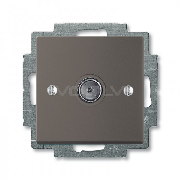 Розетка TV "Château - Черный" Basic 55