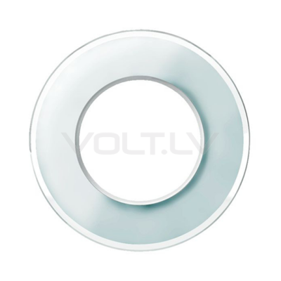 1М Рамка "Белое Стекло" Renova