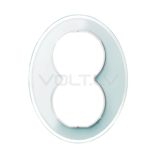 2V Rāmis "Balts Stikls" Renova