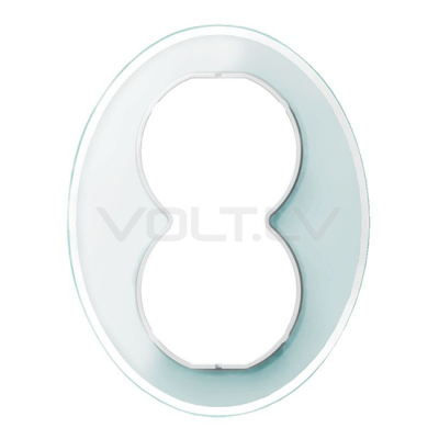 2V Rāmis "Balts Stikls" Renova