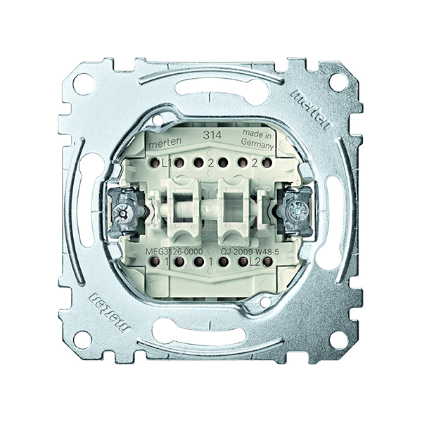 Pārslēdzis 1+1 "Mehanisms" Merten