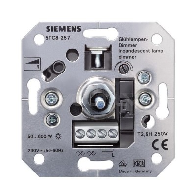 Светорегулятор 600W "Механизм" Siemens