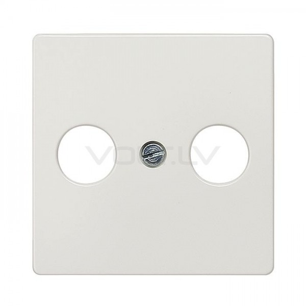 Centrālplate TV+SAT "Balts" Delta Line