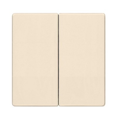 Taustiņš 1+1 "Bēšs" Delta Line