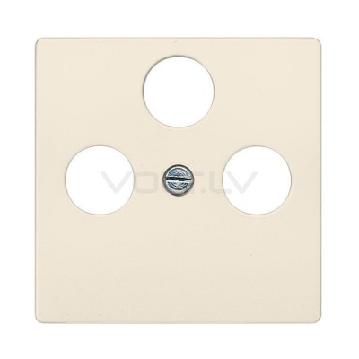 Centrālplate TV+SAT+FM "Bēšs" Delta Line