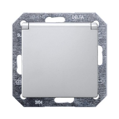 Rozete a/z ar vāku "Alumīnijs" Delta Line