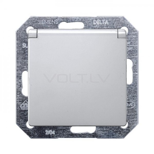 Rozete a/z ar vāku "Alumīnijs" Delta Line