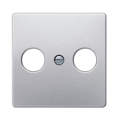 Centrālplate TV+SAT "Alumīnijs" Delta Line