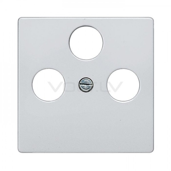 Centrālplate TV+SAT+FM "Alumīnijs" Delta Line