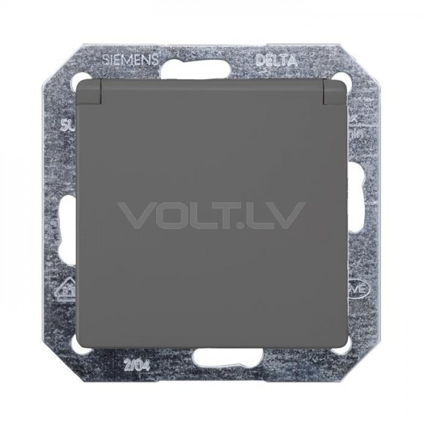 Rozete a/z ar vāku "Melns" Delta Line