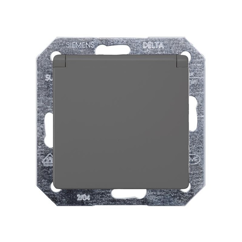 Rozete a/z ar vāku "Melns" Delta Line