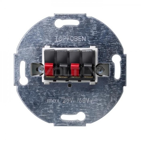 Rozete Audio 2 Kanāls "Mehanisms" Siemens