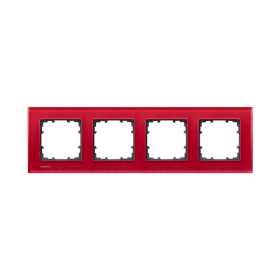 4V Rāmis "Sarkans Stikls" Delta Miro