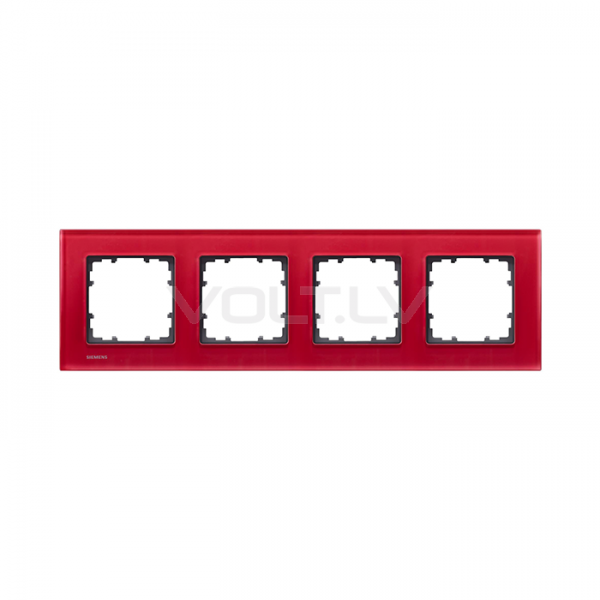 4V Rāmis "Sarkans Stikls" Delta Miro