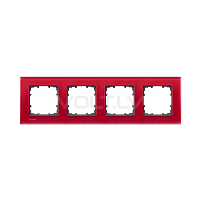 4V Rāmis "Sarkans Stikls" Delta Miro