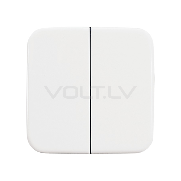 Taustiņš 1+1 "Balts" Reflex SI