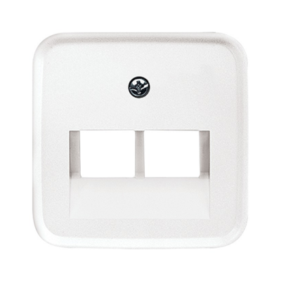 Centrālplate 1+1 Data "Balts" Reflex SI