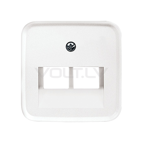 Centrālplate 1+1 Data "Balts" Reflex SI