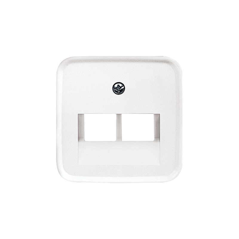 Centrālplate 1+1 Data "Balts" Reflex SI