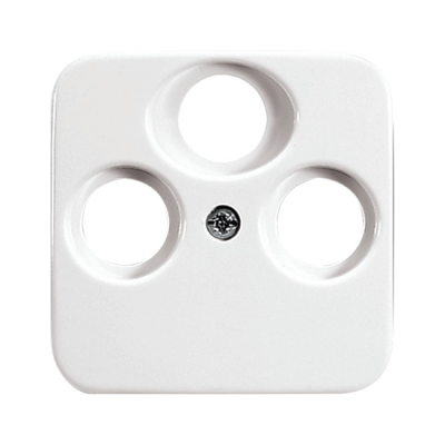 Centrālplate TV+SAT+FM "Balts" Reflex SI