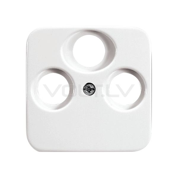 Накладка TV+SAT+FM "Белый" Reflex SI