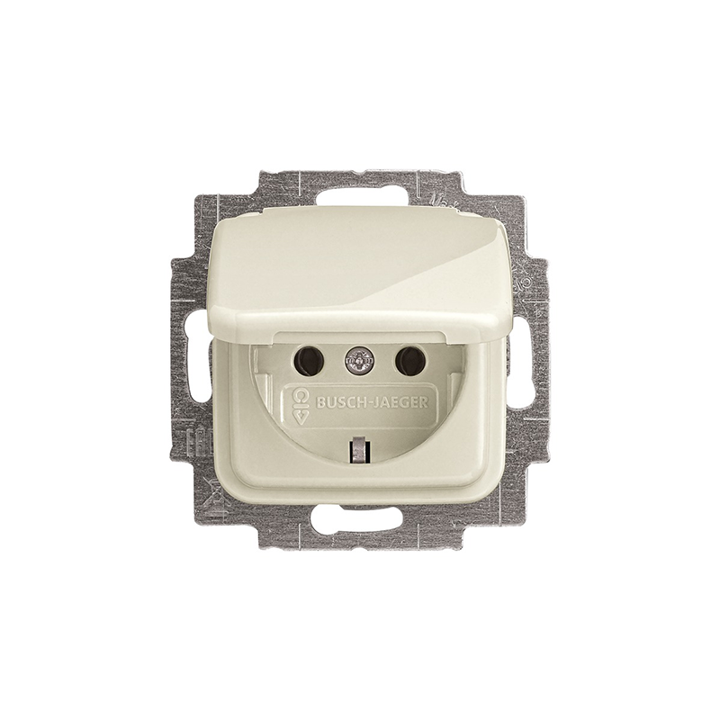 Rozete a/z ar vāku "Bēšs" Busch-Duro 2000® SI