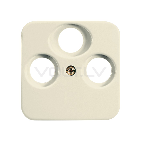 Накладка TV+SAT+FM "Бежевый" Busch-Duro 2000® SI