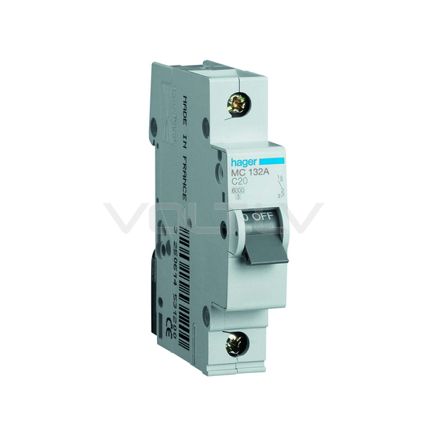 Automātslēdzis "1P B 20A"