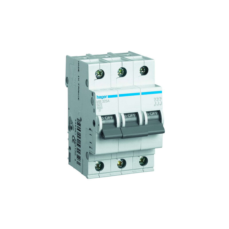 Automātslēdzis "3P C 6A"