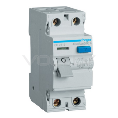 Noplūdes automāts "2P 40A 100mA"