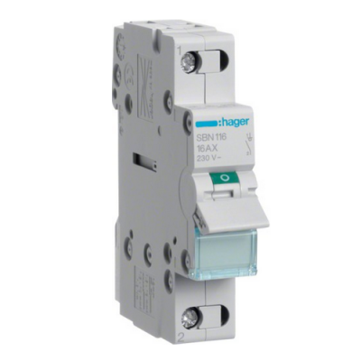 Modulārais slēdzis "1P 32A 230V"