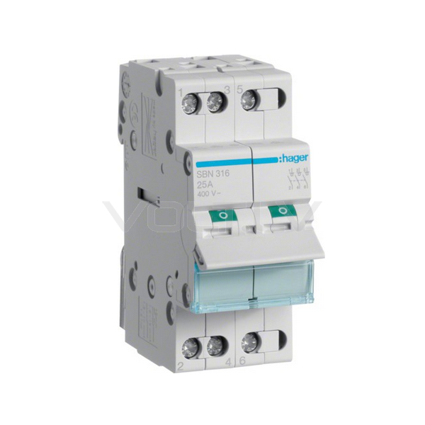 Modulārais slēdzis "3P 32A 400V"