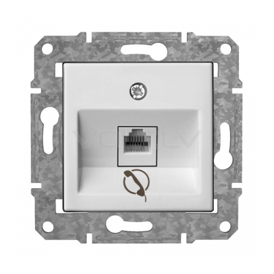 Rozete Telefons RJ11 "Balts" Epsilon