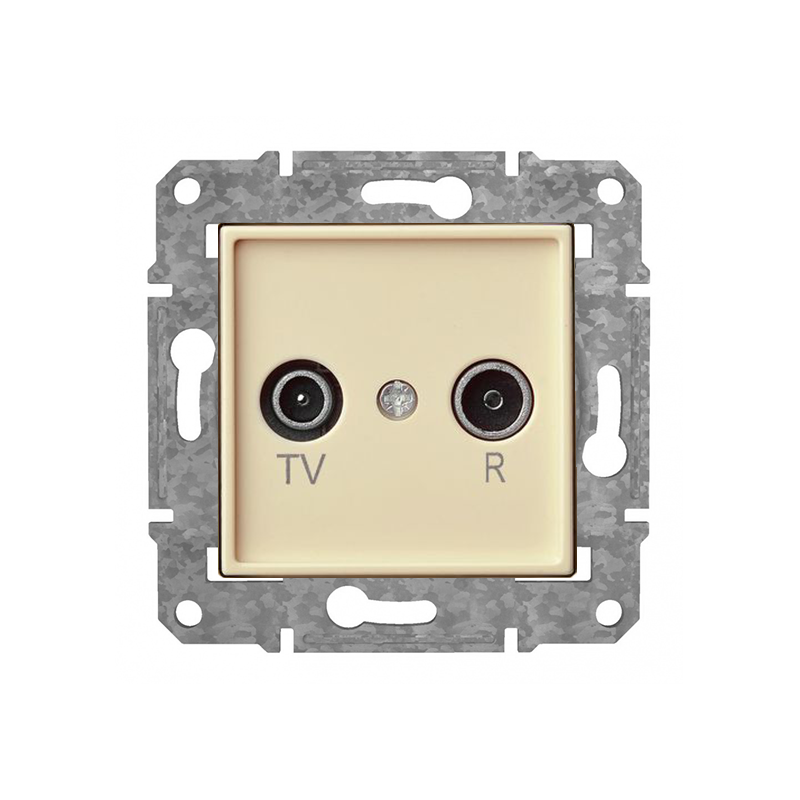 Rozete TV+R caurejoša "Bēšs" Epsilon