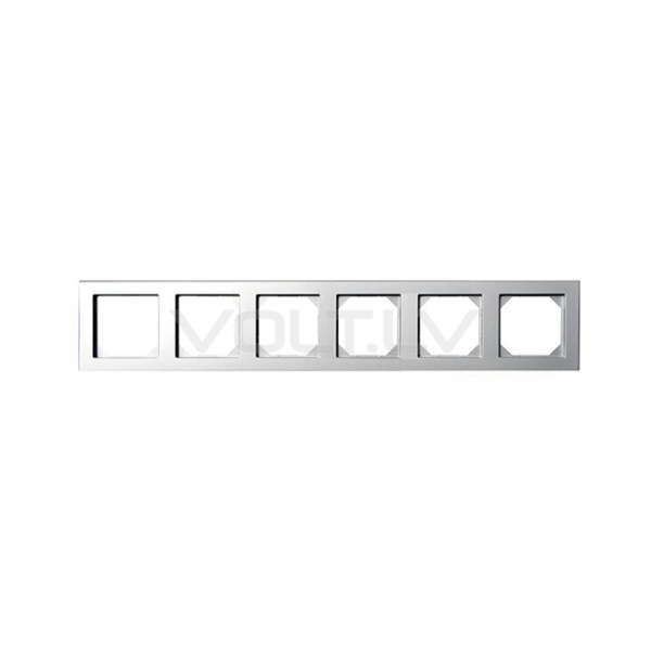 6М Рамка "Алюминий" Epsilon