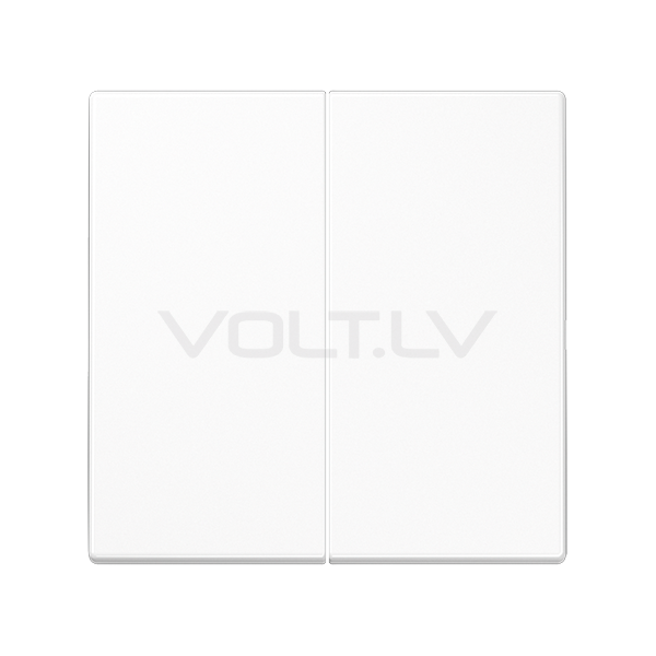 Taustiņš 1+1 "Balts" LS 990