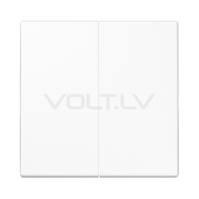 Клавиша 1+1 "Белый" LS 990