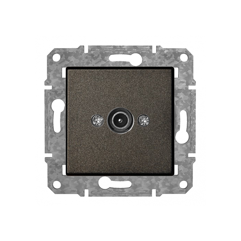 Rozete TV caurejoša "Antracīts" Epsilon