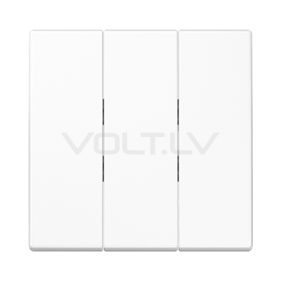 Клавиша 1+1+1 "Белый" LS 990