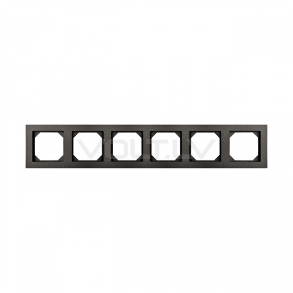 6М Рамка "Антрацит" Epsilon